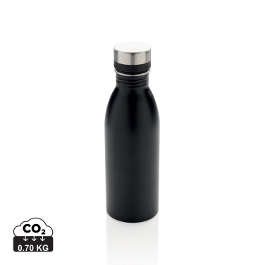 Logotrade Werbegeschenke das Foto: Deluxe Wasserflasche aus RCS recyceltem Stainless-Steel