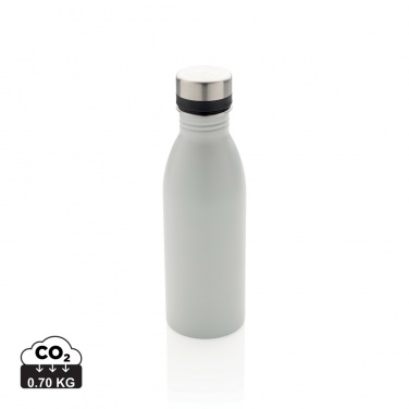 Logotrade Logogeschenke das Foto: Deluxe Wasserflasche aus RCS recyceltem Stainless-Steel