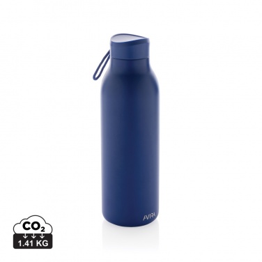 Logotrade Werbeartikel das Foto: Avira Avior RCS recycelte Stainless-Steel Flasche 500ml