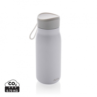 Logotrade Werbegeschenke das Foto: Avira Ain 150ml Reiseflasche aus RCS rec. Stainless-Steel