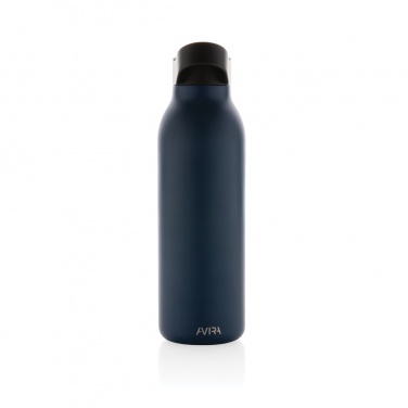 Logotrade Werbegeschenke das Foto: Avira Ara RCS Re-Steel Fliptop Wasserflasche 500ml