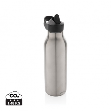 Logotrade Firmengeschenke das Foto: Avira Ara RCS Re-Steel Fliptop Wasserflasche 500ml