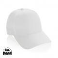 Impact AWARE™ rPET 6-Panel-Sportkappe, Weiß