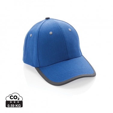 Logotrade Werbegeschenke das Foto: Impact AWARE™ 280gr Brushed rCotton 6 Panel Kontrast-Cap