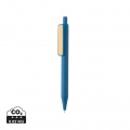 GRS rABS Stift mit Bambus-Clip, Blau