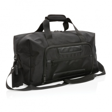 Logotrade Logogeschenke das Foto: Swiss Peak AWARE™ RPET Voyager Wochenendtasche