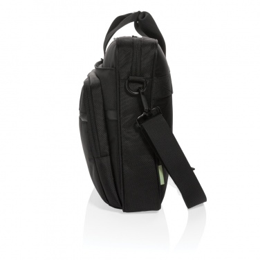 Logotrade Werbeartikel das Foto: Swiss Peak RPET Voyager RFID 15.6" Laptoptasche