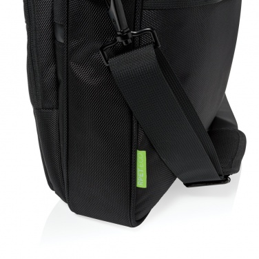 Logotrade Logogeschenke das Foto: Swiss Peak RPET Voyager RFID 15.6" Laptoptasche