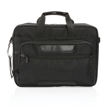 Logotrade Firmengeschenke das Foto: Swiss Peak AWARE™ RPET Voyager 15.6" Laptop-Tasche