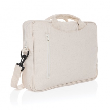 Logotrade werbemittel das Foto: Laluka AWARE™ 15.4" Laptop-Tasche aus recycelter Baumwolle