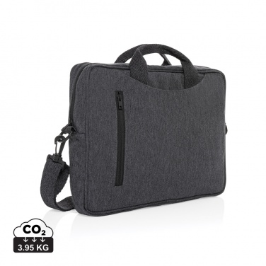 Logotrade Werbeartikel das Foto: Laluka AWARE™ 15.4" Laptop-Tasche aus recycelter Baumwolle