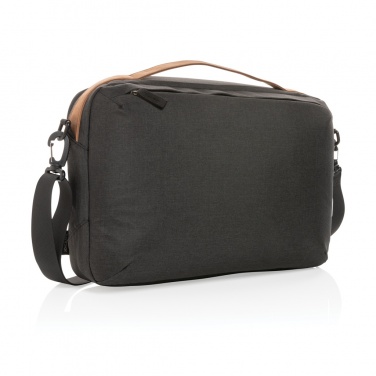 Logotrade Werbeartikel das Foto: Impact AWARE™ 300D Two-Tone Deluxe 15.6" Laptop-Tasche