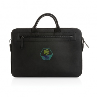 Logotrade Werbegeschenke das Foto: Swiss Peak 14" Laptoptasche aus GRS recyceltem PU