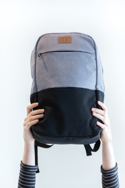 Logotrade werbemittel das Foto: Moderner 15.6" USB & RFID Laptop-Rucksack, PVC-frei