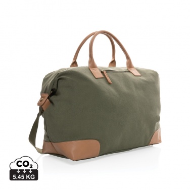 Logotrade Geschäftsgeschenke das Foto: Impact AWARE™ 16 oz. rCanvas große Wochenendtasche