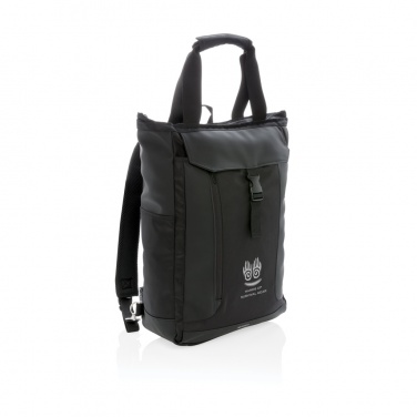 Logotrade Werbegeschenke das Foto: Swiss Peak RFID 15" Laptop-Trage-Tasche PVC-frei