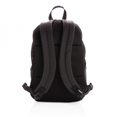 Logotrade Werbeartikel das Foto: Schicker PU 15.6" Laptop-Rucksack