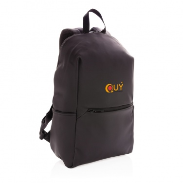 Logotrade Werbegeschenke das Foto: Schicker PU 15.6" Laptop-Rucksack