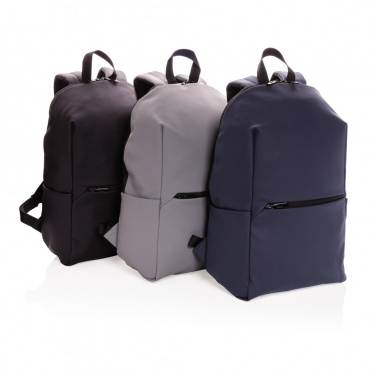 Logotrade werbemittel das Foto: Schicker PU 15.6" Laptop-Rucksack