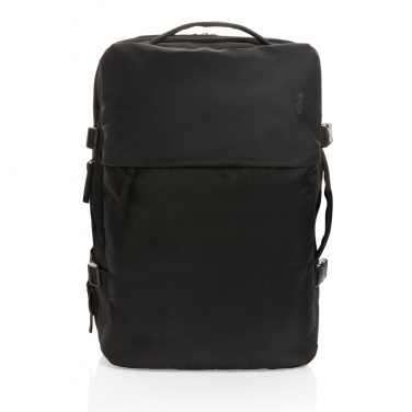 Logotrade Logogeschenke das Foto: Swiss Peak AWARE™ RPET 15.6" erweiterbarer Wochenendrucksack