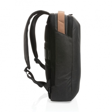 Logotrade Logogeschenke das Foto: Impact AWARE™ 300D Two-Tone Deluxe 15.6" Laptop-Rucksack