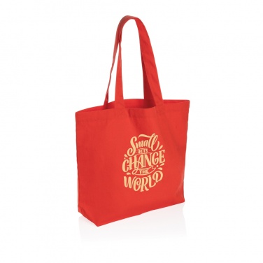 Logotrade Werbegeschenke das Foto: Impact Aware™ 240g/m² rCanvas Shopper mit Tasche