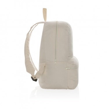 Logotrade Firmengeschenke das Foto: Impact Aware™ 285g/m² rCanvas-Rucksack, ungefärbt