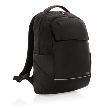 Logotrade Werbeartikel das Foto: Swiss Peak Brooke AWARE™ 15,6" Laptop-Rucksack aus rPET