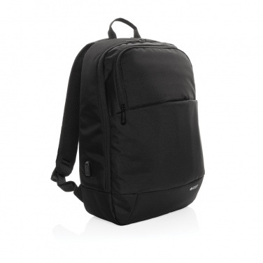 Logotrade Geschäftsgeschenke das Foto: Swiss Peak AWARE™ moderner 15,6" Laptop-Rucksack