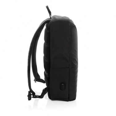 Logotrade Firmengeschenke das Foto: Swiss Peak AWARE™ Anti-Theft-RFID 15.6"-Laptop-Rucksack