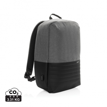 Logotrade Werbeartikel das Foto: Swiss Peak AWARE™ Anti-Theft-RFID 15.6"-Laptop-Rucksack