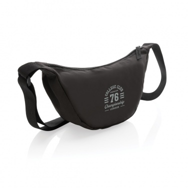 Logotrade Logogeschenke das Foto: Crescent AWARE™ RPET Half-Moon Sling Tasche