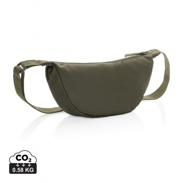 Logotrade Logogeschenke das Foto: Crescent AWARE™ RPET Half-Moon Sling Tasche