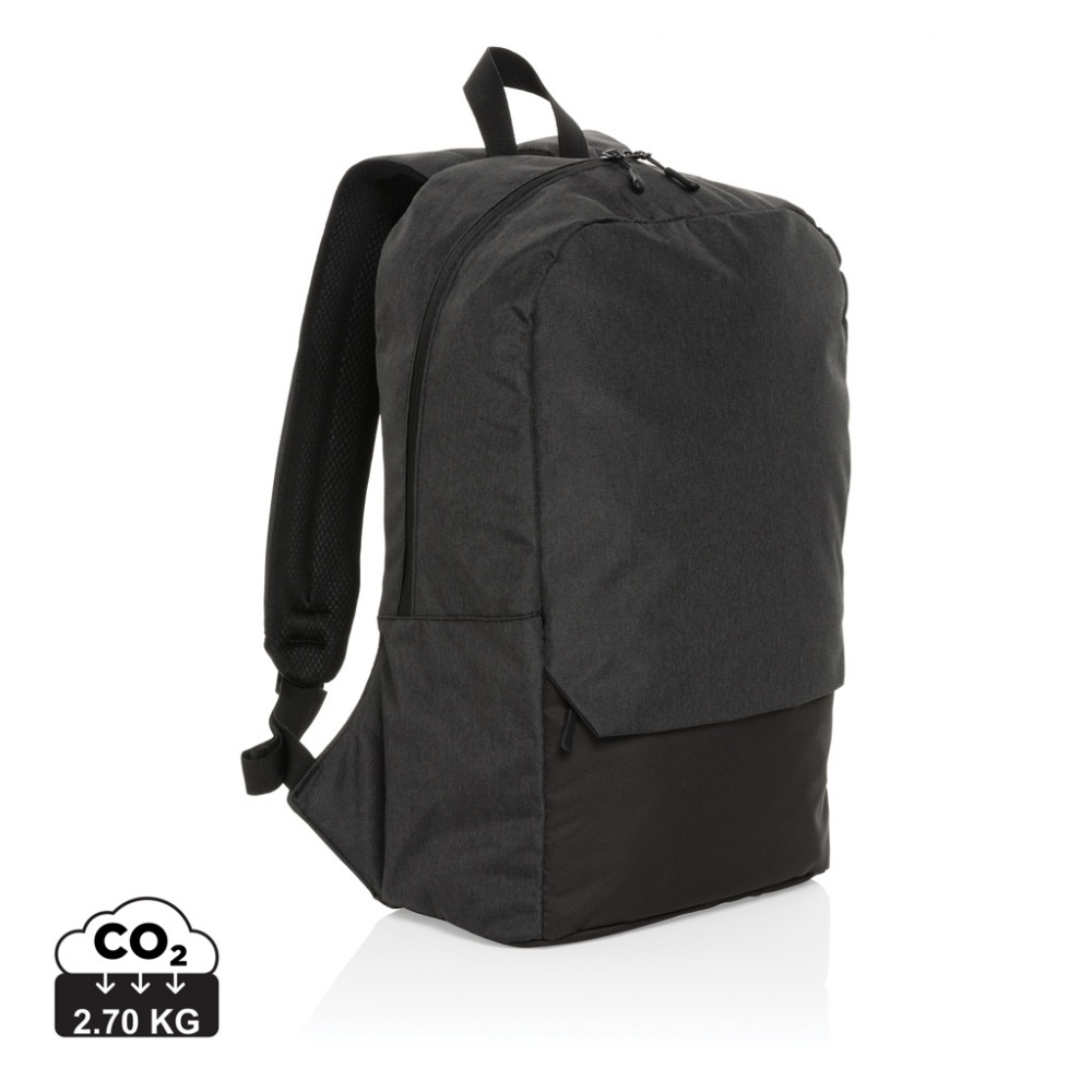 Logotrade Werbeartikel das Foto: Kazu AWARE™ 15,6" RPET Laptop-Rucksack