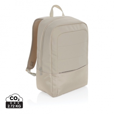 Logotrade Werbeartikel das Foto: Armond AWARE™ RPET 15.6" Basic Laptop-Rucksack