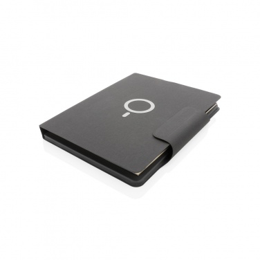 Logotrade Werbegeschenke das Foto: Artic magnetisches 10W Wireless Charging A4 Portfolio