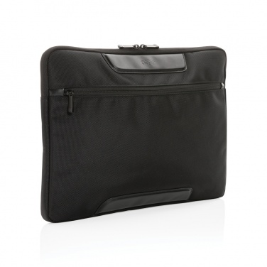 Logotrade Werbegeschenke das Foto: Swiss Peak AWARE™ RPET Voyager 15.6" Laptop-Sleeve