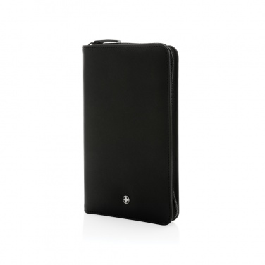 Logotrade Firmengeschenke das Foto: Swiss Peak Heritage RCS rPU RFID Travel Wallet