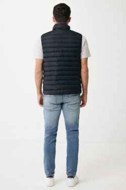 Logotrade Werbegeschenke das Foto: Iqoniq Meru Herren Bodywarmer aus recyceltem Polyester