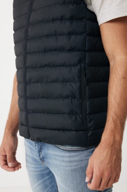 Logotrade werbemittel das Foto: Iqoniq Meru Herren Bodywarmer aus recyceltem Polyester