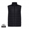 Iqoniq Meru Herren Bodywarmer aus recyceltem Polyester, Schwarz