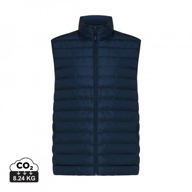 Logotrade Geschäftsgeschenke das Foto: Iqoniq Meru Herren Bodywarmer aus recyceltem Polyester