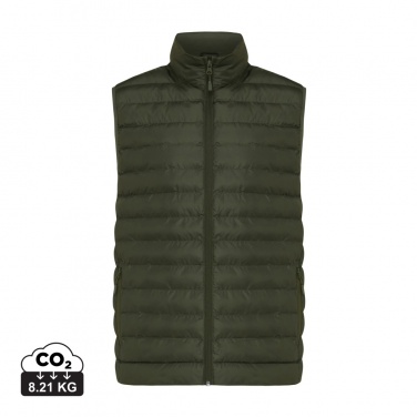 Logotrade werbemittel das Foto: Iqoniq Meru Herren Bodywarmer aus recyceltem Polyester