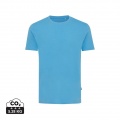 Iqoniq Bryce T-Shirt aus recycelter Baumwolle, ruhiges Blau