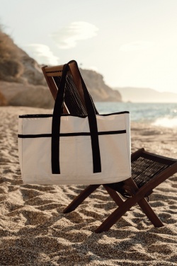 Logotrade werbemittel das Foto: VINGA Volonne AWARE™ Strandtasche aus recyceltem Canvas