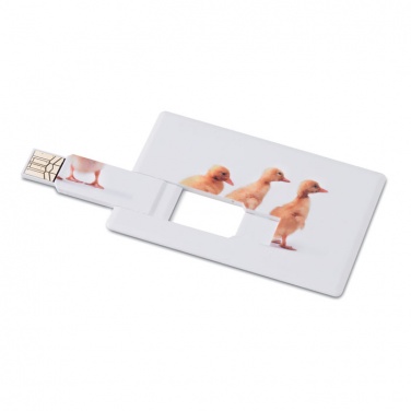 Logotrade werbemittel das Foto: Creditcard. USB flash 16GB