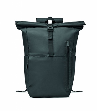 Logotrade Firmengeschenke das Foto: Rolltop-Rucksack 300D RPET