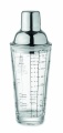 Glas-Cocktailshaker 400 ml, Transparent