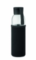 Flasche recyceltes Glas 500 ml, Schwarz