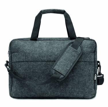 Logotrade Geschäftsgeschenke das Foto: 13" Laptop Tasche RPET-Filz